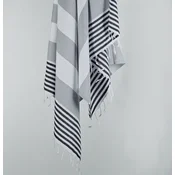 Lessentiel Maison Peškir za plažu Sultan, 100x180cm, Sivi