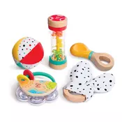 Hape Zvecka za bebe Abc Set pliš