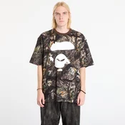 Majice A BATHING APE Tree Edge Camo Ape Face Relaxed Fit Tee UNISEX Brown XL