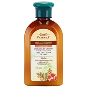 Green Pharmacy Hair Care Argan Oil & Pomegranate balzam za suhe in poĹˇkodovane lase (0% Parabens  Artificial Colouring  SLS  SLES) 300 ml