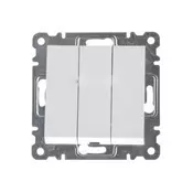 HAGER prekidac 3-struki ON-OFF 10A 250V