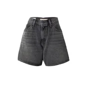 LEVIS ® Kavbojke High-Rise Baggy Shorts  črn denim