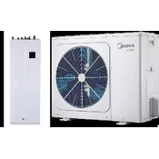 Midea Toplotna črpalka z bojlerjom MHA-V4W/D2N8-B+HBT-A100/190CD30GN8-B-4kW