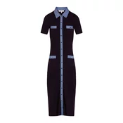 Morgan Dolga srajca marine/moder denim