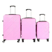 Enjoy koferi kick set 1/3 andalus pink ( 78099 )