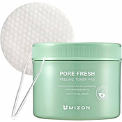 Mizon Pore Fresh Exfoliating face pads for sensitive skin with acne tendency 60 pieces