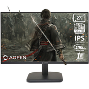 Gaming monitor Acer - AOPEN 27CL1Ebmix, 27, FHD, 100Hz, 1ms