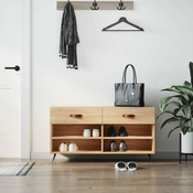 Vidaxl Klop za čevlje 102x35x55 cm inženirski les