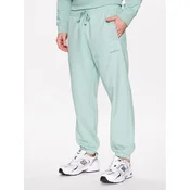 New Balance Spodnji del trenirke MP23551 Zelena Relaxed Fit