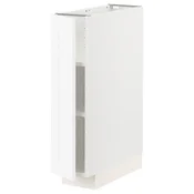 METOD Podni element s policama, bela Enköping/bela im. drveta, 20x60 cm