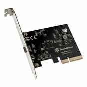 SilverStone ECU06, USB-Typ-C 3.2 Gen 2x2 Schnittstellenkarte - PCIe SST-ECU06