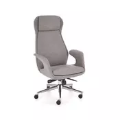 Halmar KEVIN uredska stolica svijetlosiva, MULTIBLOCK, aluminijska baza, tkanina 74x68x118-125 cm