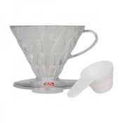 Plastični dripper Hario V60-02 prozoren