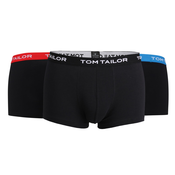 TOM TAILOR Boksarice svetlo modra / rdeča / črna