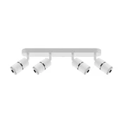 Ideus Stenska svetilka bela krom IP20 premična DIOR SPT GU10 4L 4x35W 04265