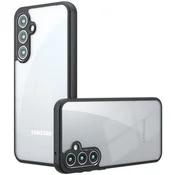 GS Ovitek za Samsung Galaxy A25 5G, Fusion, prozoren/črn + 9H steklo
