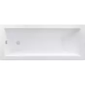 Mexen Cubik pravokotna kad 140 x 70 cm, bela - 55031407000