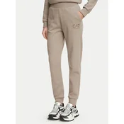 EA7 Emporio Armani Spodnji del trenirke 7W000538 AF15831 U6100 Bež Regular Fit