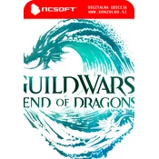 Guild Wars 2 End of Dragons dodatek za igro - Ncsoft koda brez škatlice (WINDOWS PC)