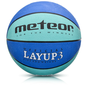 Košarkaška lopta METEOR LAYUP velicina 3, plava