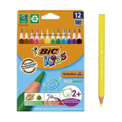Obojeni olovci BIC Kids Evolution trokutasti ekološki prihvatljivi 12 komada 8297356