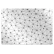 Decormat Podloga za stol Lines and dots 140x100 cm 15 cm