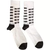 Sex Pistols No Future White 40-45 Nogavice
