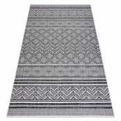 eoshop Preproga SISAL SION cikcak, diamantov BOHO 22168 flat weave black/ecru ( - Velikost: 120x170 cm)