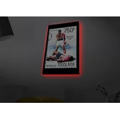Opviq Slika na platnu sa LED osvetljenjem 45x70cm