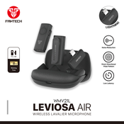 Mikrofon Wireless Fantech Lavalier Leviosa Air WMV21L (Dual Mic) Lightning