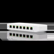 Ubiquiti UniFi 8-Port GbE PoE+ powered by GbE++ input 210W