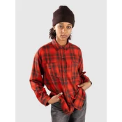 Empyre Addison Flannel Shirt red gray