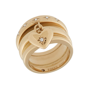 FOSSIL Prstan SADIE zlata