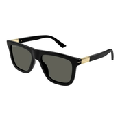 Gucci GG1502S 001 ONE SIZE (54) Črna/Siva