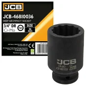 JCB POGONSKA DUBOKA UDARNA GLAVA 3/4 Cr-Mo 6-kutna 36mm
