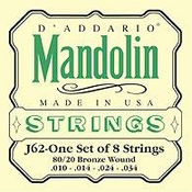 DADDARIO STRUNE DADDARIO mandolina J62