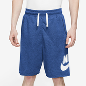 Nike M NK CLUB ALUMNI HBR FT SHORT, moške hlače, modra DX0502