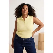 Trendyol Curve Ženska bluza Tbbss26Af00038, Žuta