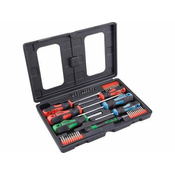 Extol Premium Komplet orodja Extol Premium (8819258) izvijači in konice 47 kosov , 1/4 konice in 4 mm mini konice, CrV