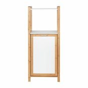 Bela/v naravni barvi bambusova kopalniška polica 40x95 cm Finja – Wenko