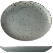 Lilien ovalni krožnik LifeStyle, porcelanast, rainforest, dolžina: 280 mm, širina: 220 mm (3 kos)