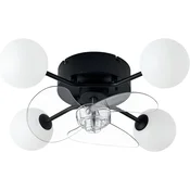 Nettlife NETTLIFE G9 tihi stropni ventilator, daljinski upravljalnik, 6 hitrosti, časovnik, svetilka za spalnico in jedilnico (žarnica ni priložena), (5000238751)