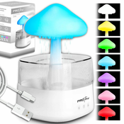 Ruhhy 10W LED RGB vlažilec zraka difuzor 450ml izparjevalnik USB gobica