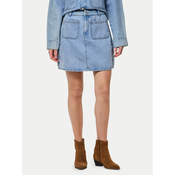 Pieces Jeans krilo Sky 17155880 Modra Regular Fit