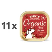 Lilys Kitchen Organic Supper Adult - govedina, piščanec in svinjina - 150 g 11 x 150 g