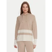 United Colors Of Benetton Pulover 102HE203V Bež Boxy Fit
