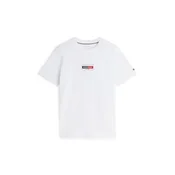 Tommy Hilfiger Majica Brand Love MW0MW44882 Bela Regular Fit