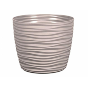 eoshop Pokrov za cvetlični lonec SAHARA MALO plastika mat d23x21cm