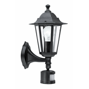 Eglo Laterna 4  spoljna zidna lampa/1, e27, senzor, crna