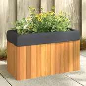 Vrtna sadilica 59 x 27,5 x 35 cm od masivnog bagremovog drva